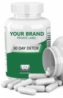 Organic 30 Day Body Detox Dietary Food Supplement Product